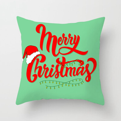 

New Christmas Pillow Case Sofa Car Throw Cushion Covers Home Decor