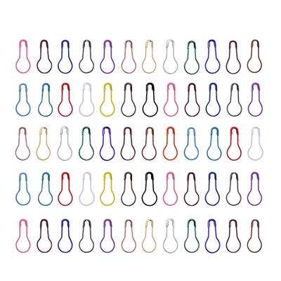 

500pcspack Gourd Safety Pins Metal Clips Knitting Stitch Marker Tag Pins