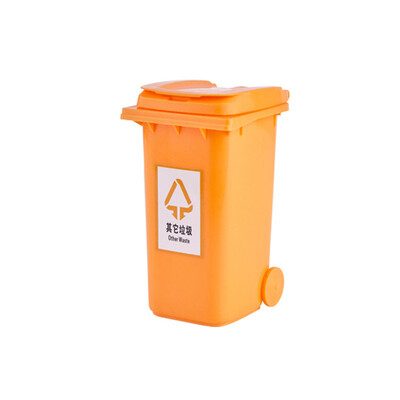 

Toponeto Mini Desktop Tidy Pen Bin Trash Can With Lid Stationery Holder Rubbish Garbage