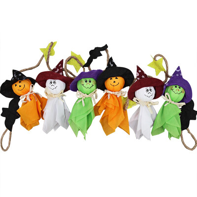 

Halloween Decoration Doll Hanging Doll String Pumpkin hanging Ghost Pendant For Party Barpumpkin banner