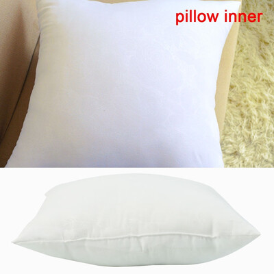 

1PC Standard Pillow Cushion Core Cushion Inner Filling Soft Throw Seat Pillow interior Car Home Decor White 40X40CM 45X45CM