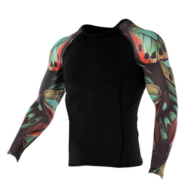 

Toponeto Fashion Mens Yoga Fitness Soft T-Shirt Quick-drying Sports Printing Top Blouse