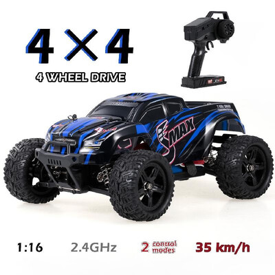 

REMO HOBBY 1631 RC Car 35kmh 116 24 GHz 4WD RC Buggy Truck Racing Big Foot Off Road Car RTR