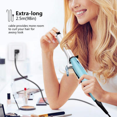 

New Portable Steam Hair Curler Dry And Wet Dual Use Ceramic Hair Curling IronChina Plug