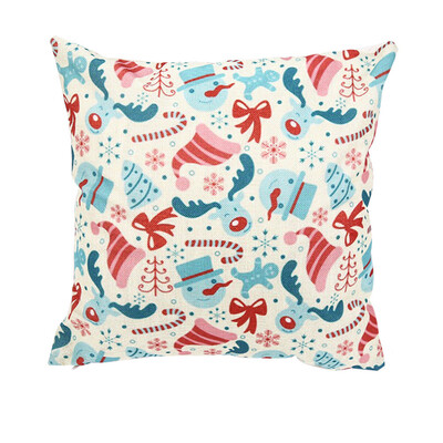 

Tailored Cotton Linen Square Home Decorative Throw Pillow Case Sofa Waist Cushion Cover