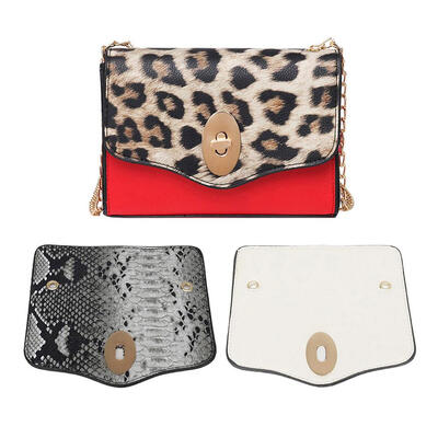 

Creative Cover Women Chain Shoulder Bags Novelty PU Leather Messenger Bag