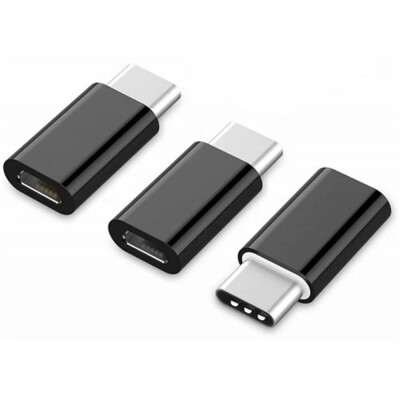 

3PCS Micro USB to USB C Adapters Type-C