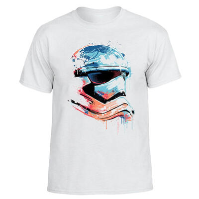

2018 Funny Printed Star Wars T-Shirts Robot Shirt Star Wars Mens Short Aleeve T Shirt Tops Fashion Tees