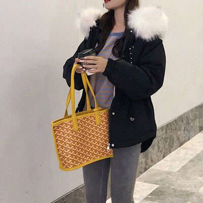 

Toponeto Women Fashion Wool Zipper Pocket Hoodie Drawstring Down Jackets Outwear Coat