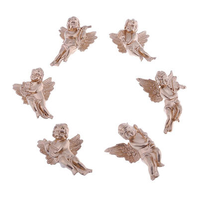 

6 KindsBag Angel Shaped Ornaments Wings Christmas Decorations Ornaments
