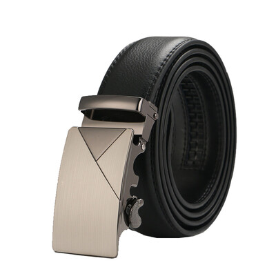 

New Arrival Genuine Leather Belts For Men Automatic Male Belts high quality automatic buckle belts silver gold