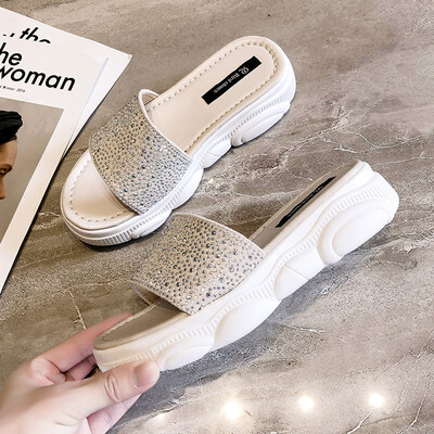 

Summer Korean version of Baitai ins womens shoes sandals muffin soles leisure bears daddy shoes