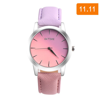 

Womens Bracelet Watches Quartz Wrist Watch Retro Rainbow Design Casual Leather Band Ladies Dress Sport Watches Relogio Feminino