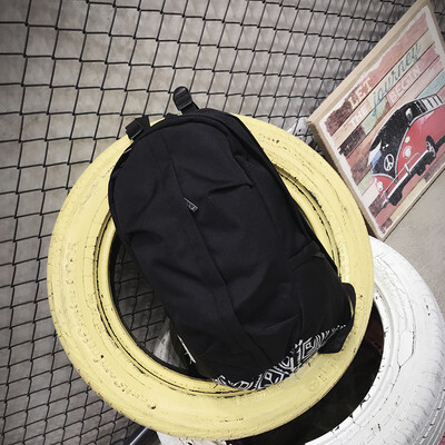 

Couples backpack shoulder bag female Korean wave academic high school students schoolbag mens&womens canvas travel bag leisu