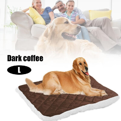 

Plush Pet Mat Soft Comfortable Warm Dog Bed Kennel Puppy Cushion Blanket Pet Supplies