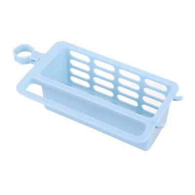 

Household Faucet Clip Drain Rack Kitchen Sink Rag Holder Soap Storage Box
