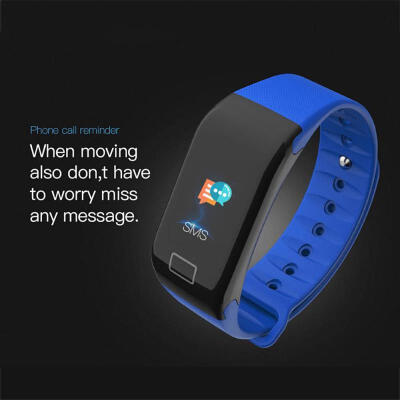 

F1 Plus Smart Bracelet Fitness Tracker With Heat Rate Sleep Monitor Message Incoming Call Reminder