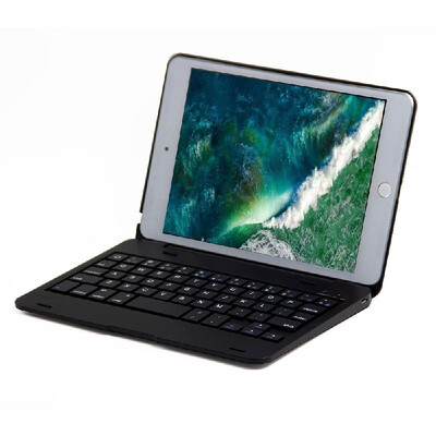 

F1 Wireless BT Keyboard Folding 2 in 1 Case Portable Metal Foldable Stand Cover Holder Keypad for IOS IPad Mini 4