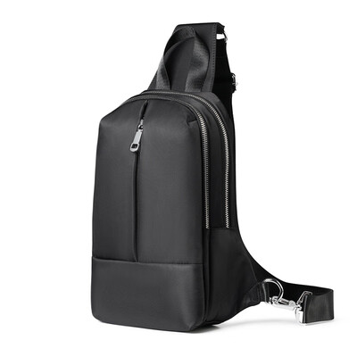 

Chest bag Korean version of the trend of leisure male backpack student canvas bag mens Messenger bag