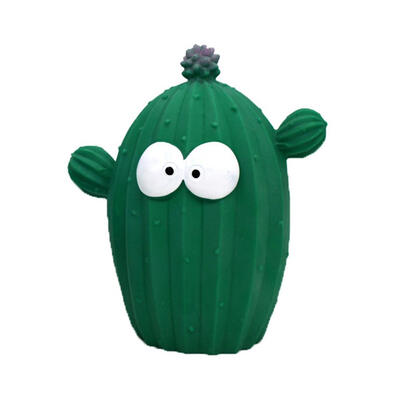 

Cute Cartoon Cactus Piggy Bank Resin Crafts LED Night Light Home Ornaments