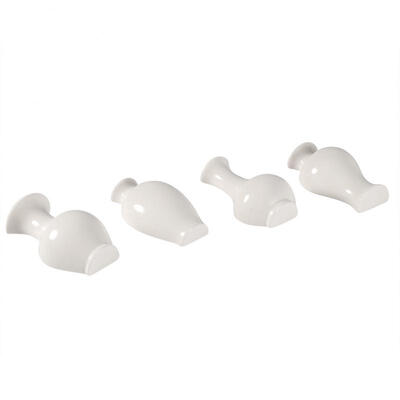 

Greensen 4Pcs DIY Mini 3D Ceramics Fridge Magnets Home Decor Refrigerator Stickers