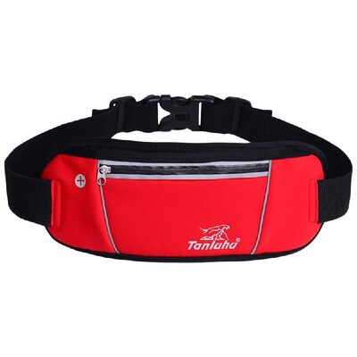 

Reflective Running Belt Bum Bag Lightweight Breathable Cell Phone Holder Bag Waist Fanny Pack