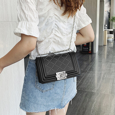 

Senior sense French niche bag womens bag 2019 new foreign gas chain bag summer small fresh wild Messenger bag