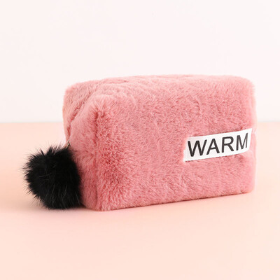 

Tailored Cute Plush Storage Bag Multi-Function Cosmetic Bag Household Goods Storage Bag
