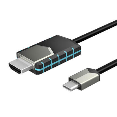 

USB-C Type-C to HDMI 4K 30Hz Adapter Converter Cable Wire Cord for MacBook