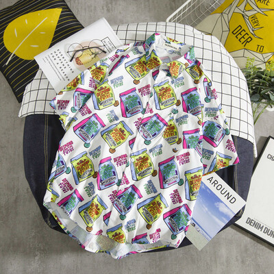 

Tailored Mens Summer Fashion Shirts Casual Short Sleeve Beach Tops Loose Casual Blouse