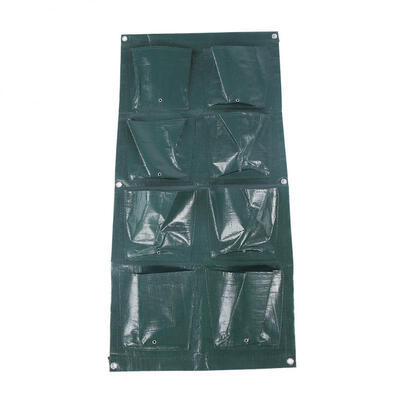 

Greensen 8 Pocket Garden Hanging Planter Vertical Wall-mounted Bag Grow Outdoor