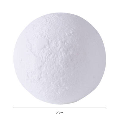 

3D Printed Moon Decorative Lamp Touch Control USB Table Moon Light for Holiday Party Double Colors Home Rack Moon Printed Lamp