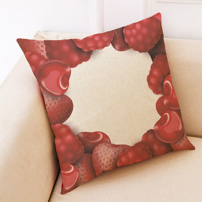 

〖Follure〗Home Decor Cushion Cover Fruit Beverage Throw Pillowcase Pillow Covers