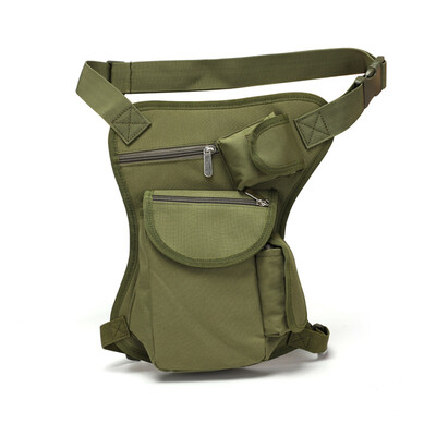 

Camping Hiking Men Drop Leg Bag Waist Pack Belt Outdoor Bag Portable 24732cm
