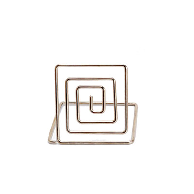 

〖Follure〗Place Card Holder Metal Card Holder Stand Wedding DinnerFood Sign 20Pieces