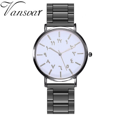 

Featured Women Watches Creative Number Dial Ladies Analog Quartz Wristwatch High Quality Alloy Strap Clock Relogio Feminino