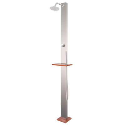 

Outdoor Shower Brushed Stainless Steel 827