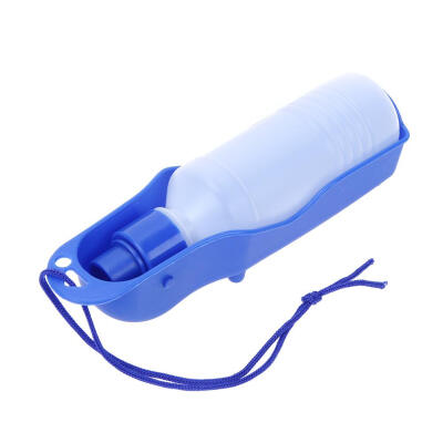 

Foldable Dog Outdoor Drinking Water Bottles Hand Held Squeeze Water Pan