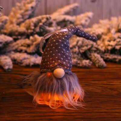 

Lighting Doll Christmas Pendant Decorative Hanging Ornament Indoor Holiday Party Favor Christmas Decorations for Home