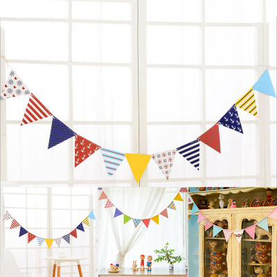 

Christmas Hanging Strip Pennant String Flag Festive Party Hanging Flags