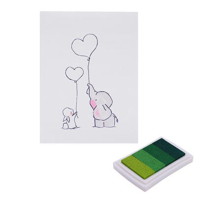 

Cartoon Fingerprints Painting Wedding Birthday Party Guest Signature Books