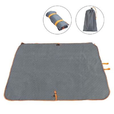 

2-IN-1 Camping Blanket Picnic Ground Tarp Traveling Hiking Beach Park Ground Mat Water Repellent Camping Storage Bag