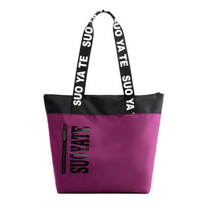 

Canvas bag ladys one-shoulder simple waterproof handbag light&large-capacity lady shopping bag ladys bag