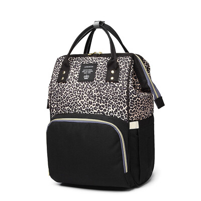 

Tailored Ladies Leopard Handbag Shoulder Large Capacity Bottle Pack Shoulder Mummy Bag