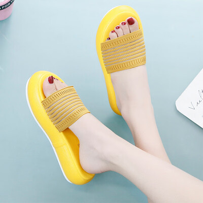 

Slippers for women to wear Korean fashion Joker summer womens shoes flat bottom drag beach shoes tide