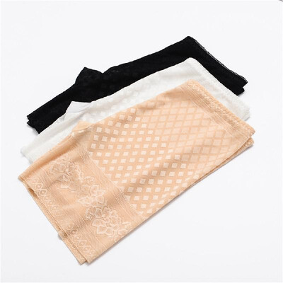 

Elasticity Ice Silk Three Color Anti-Bacterial Comfortable Shorts Panties Mid Waist Breathable Safety Flowers Casual Pants Slim So