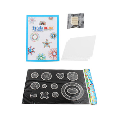 

Tailored Spirograph Deluxe Kit Design Gift Multicolored Gel Pens Set for Development