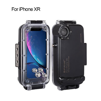 

PULUZ 40m130ft Diving Waterproof Case Smartphone Protective Cover Underwater Housing Case Shock-proof 360° Full Protection for i-