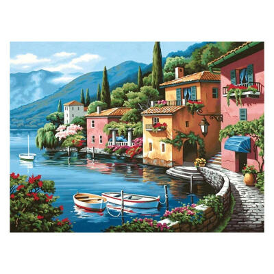 

5D DIY Full Drill Diamond Painting Landscape Cross Stitch Embroidery Mosaic