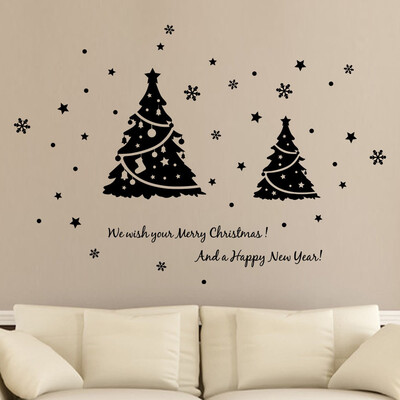 

〖Follure〗Wall Window Stickers Angel Snowflake Christmas Xmas Vinyl Art Decoration Decals